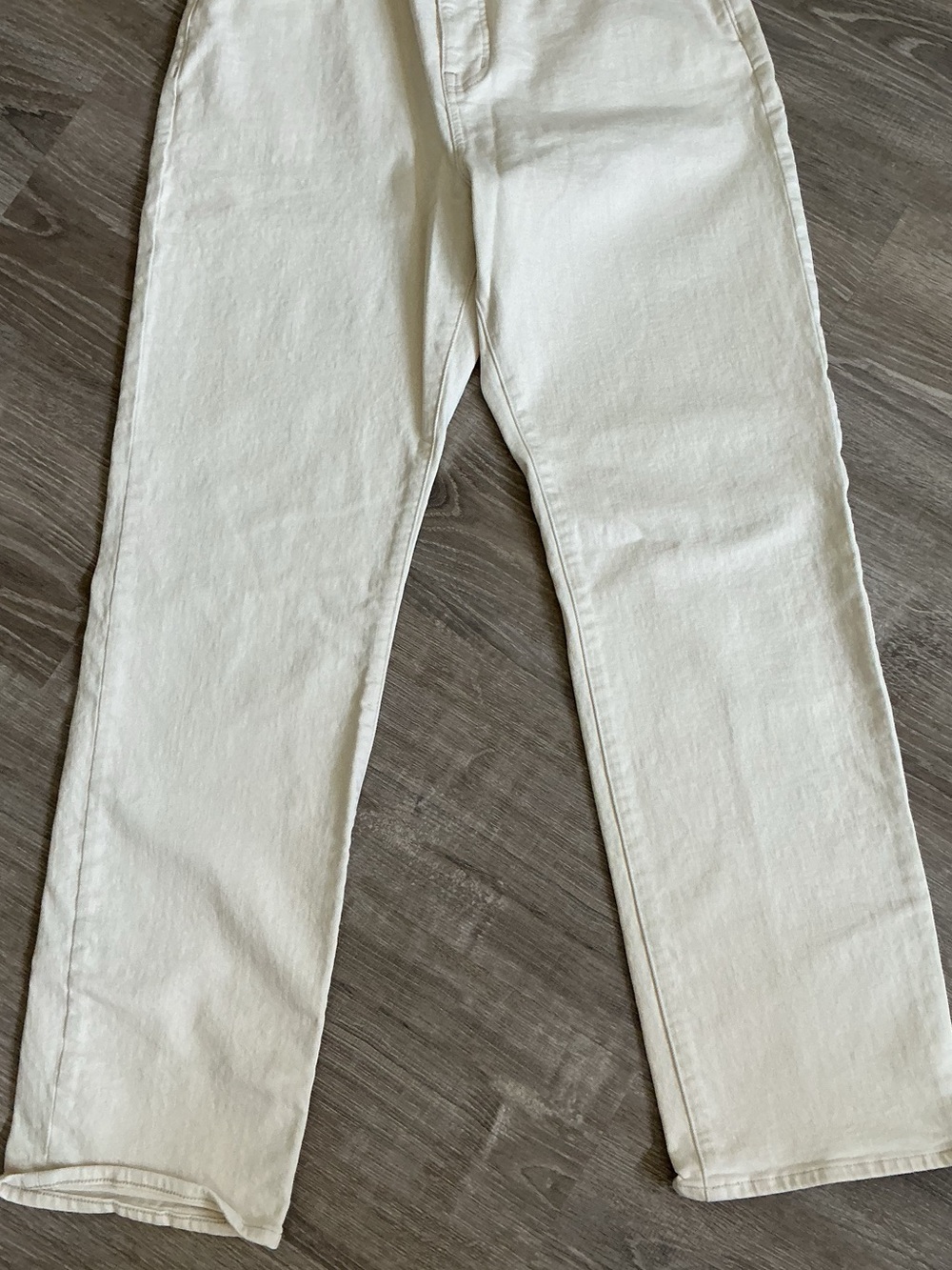 Madewell 90s Straight Off White Jeans - Picture 3 of 6